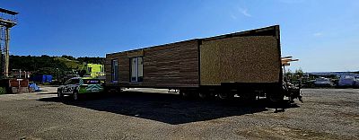 Podvalník Goldhofer pětinápravový