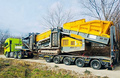 Přeprava stavebních strojů, zařízení a zemědělské techniky