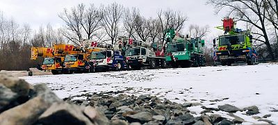 Pronájem autojeřábů s obsluhou